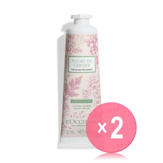 L-Occitane-Cherry Blossom Provence Hand Cream 2pcs Bundle Set