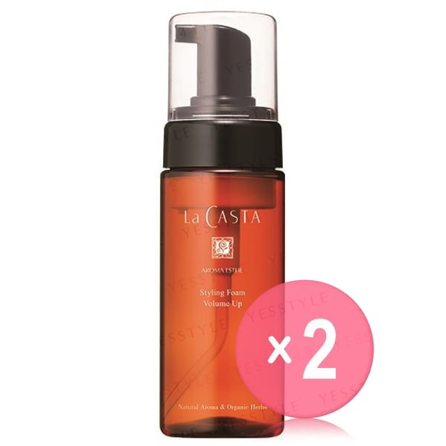La CASTA-Aroma Esthe Styling Foam Volume Up 2pcs Bundle Set