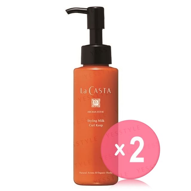 La CASTA-Aroma Esthe Styling Milk Curl Keep 2pcs Bundle Set