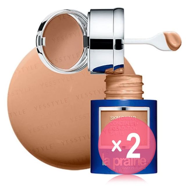 La Prairie-Skin Caviar Concealer Foundation SPF 15 2pcs Bundle Set