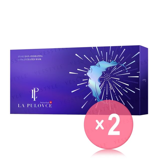 LA PULOVCE-Hyaluron Hydrating Concenerated Mask 2pcs Bundle Set