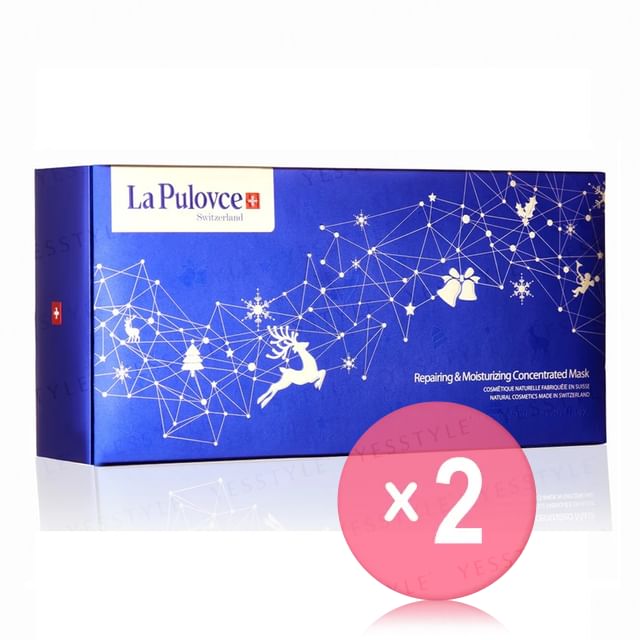 LA PULOVCE-Repairing Moisturizing Concentrated Mask 2pcs Bundle Set