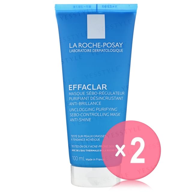 La Roche-Posay-Effaclar Sebo-Controlling Mask 2pcs Bundle Set