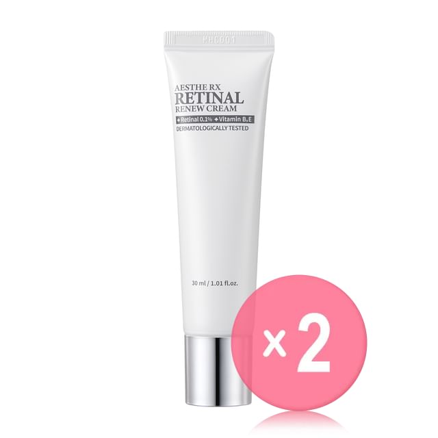 LABIOTTE-Aesthe RX Retinal Renew Cream Mini 2pcs Bundle Set