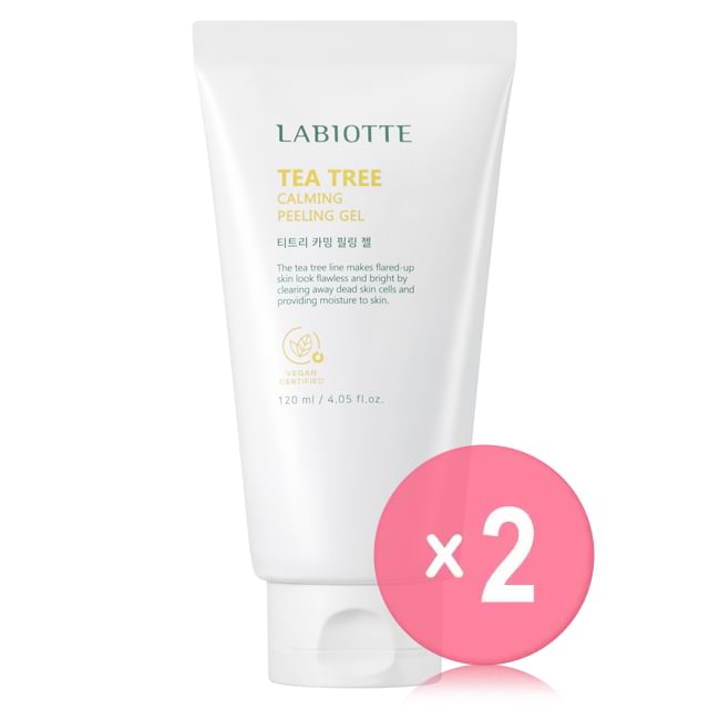 LABIOTTE-Tea Tree Calming Peeling Gel 2pcs Bundle Set