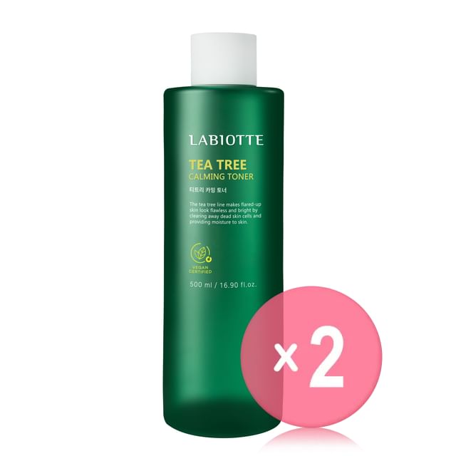 LABIOTTE-Tea Tree Calming Toner 2pcs Bundle Set