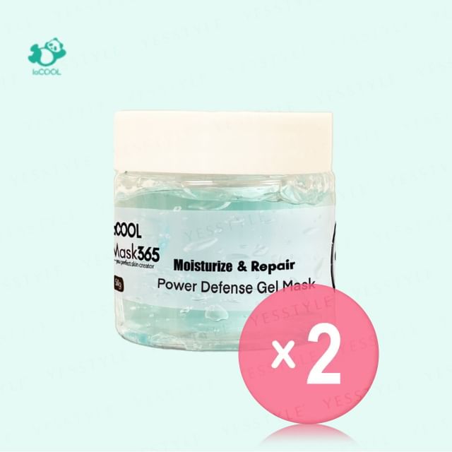 laCOOL-Power Defense Gel Mask 2pcs Bundle Set