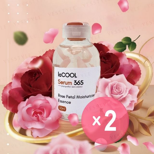 laCOOL-Rose Petal Moisturizing Essence 2pcs Bundle Set