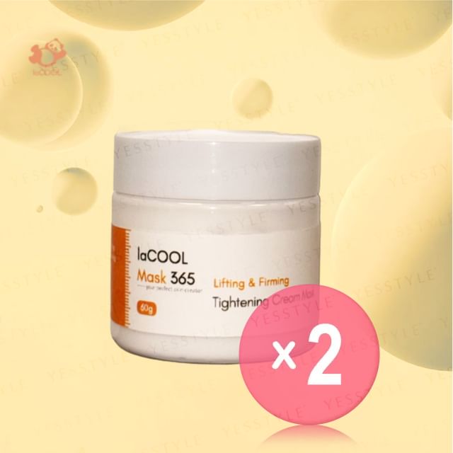 laCOOL-Tightening Cream Mask 2pcs Bundle Set