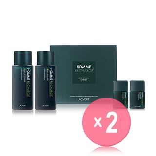 LACVERT-Homme Recharge Cica Special Gift Set 2pcs Bundle Set