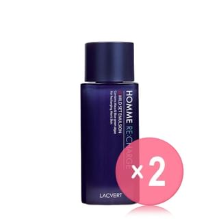 LACVERT-Homme Recharge Mild Set After Shave 185ml 2pcs Bundle Set