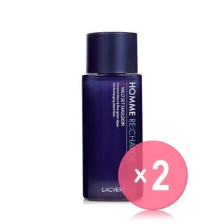 LACVERT-Homme Recharge Mild Set Emulsion 180ml 2pcs Bundle Set