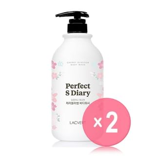 LACVERT-Perfect S Diary Cherry Blossom Body Wash 2pcs Bundle Set