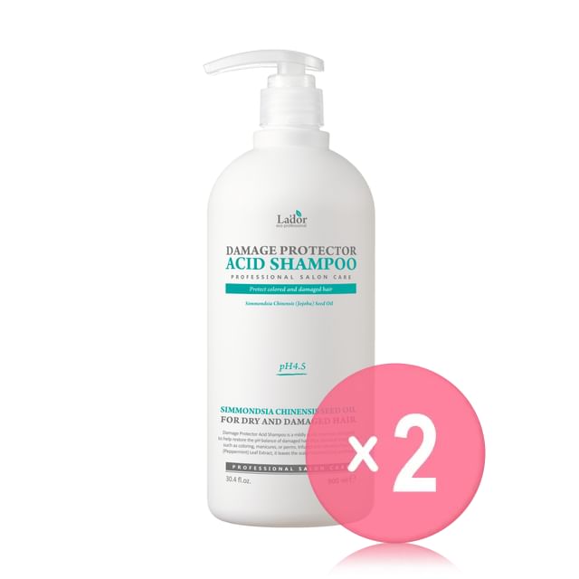 Lador-Damage Protector Acid Shampoo Jumbo 2pcs Bundle Set