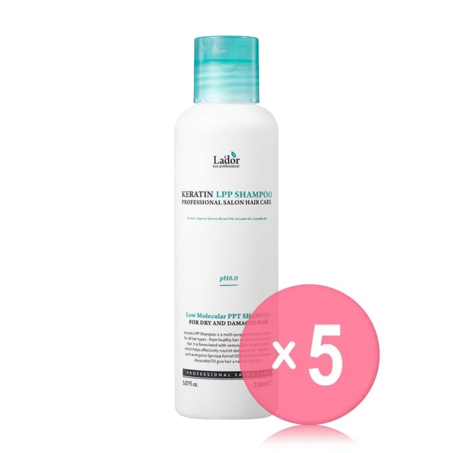 Lador-Keratin LPP Shampoo 5pcs Bundle Set