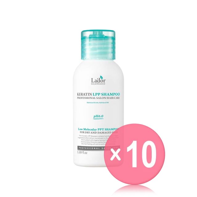 Lador-Keratin LPP Shampoo Mini 10pcs Bundle Set