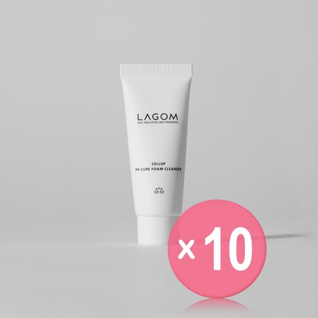 LAGOM-Cellup pH Cure Foam Cleanser Mini 10pcs Bundle Set