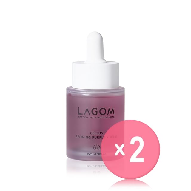 LAGOM-Cellus Refining Purple Serum 2pcs Bundle Set
