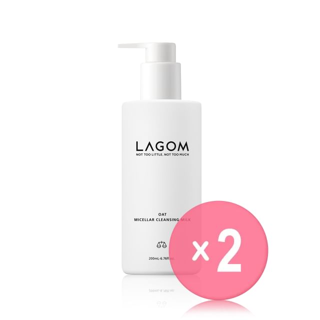 LAGOM-Oat Micellar Cleansing Milk 2pcs Bundle Set