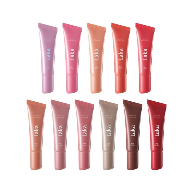 Laka-Fruity Lip Glotioner - Brillant à lèvres soin - 11 couleurs
