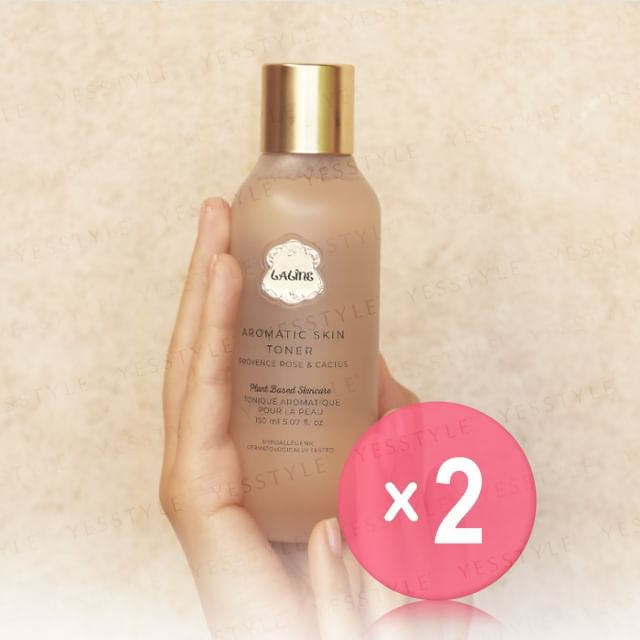 Laline-Aromatic Skin Toner Provence Rose Cactus 2pcs Bundle Set