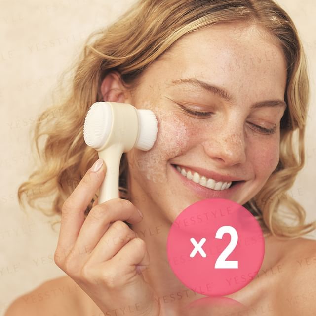 Laline-Cleansing Massage Brush 2pcs Bundle Set