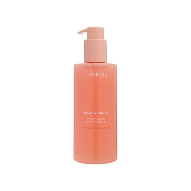 LANEIGE-Balance Mode Rice Foaming Deep Cleanser