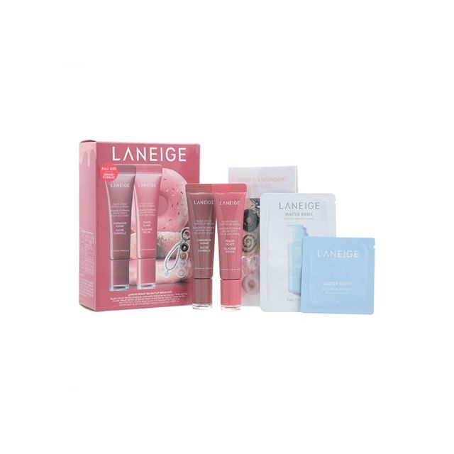 LANEIGE-Donut Delight Lip Serum Duo Set - Coffret duo sérums à lèvres