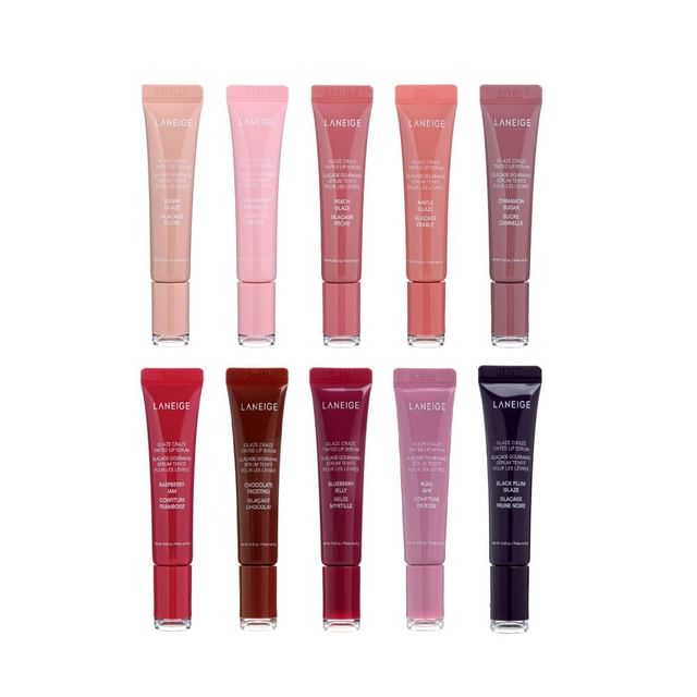 LANEIGE-Оттеночная сыворотка для губ Glaze Craze Tinted 6 цветов