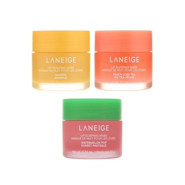 LANEIGE-Lip Sleeping Mask - Máscara Labial Noturna - 3 Tipos