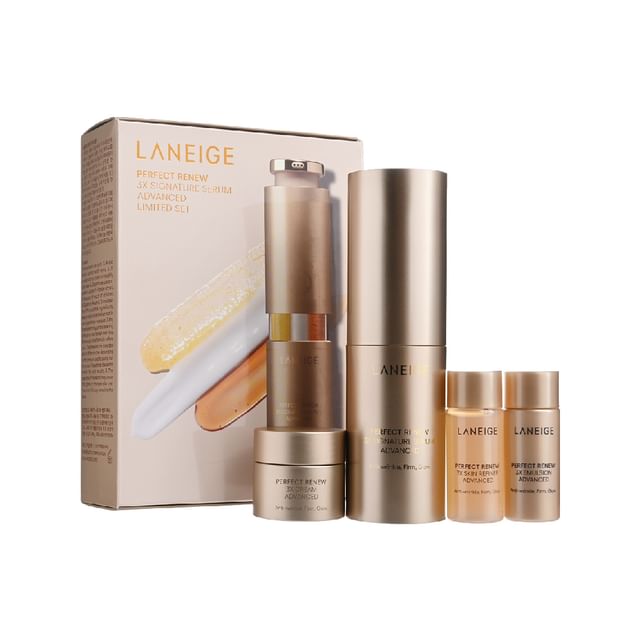 LANEIGE - Perfect Renew 3X Signature Serum Advanced Limited Set