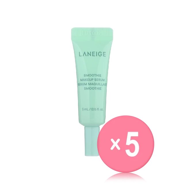 LANEIGE-Smoothie Makeup Serum Mini 5pcs Bundle Set