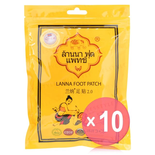 Lanna-Foot Patch 10pcs Bundle Set
