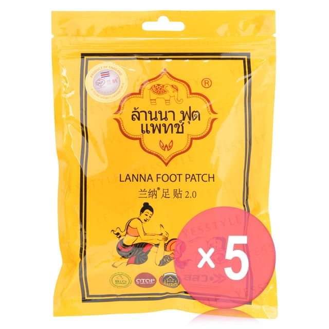 Lanna-Foot Patch 5pcs Bundle Set