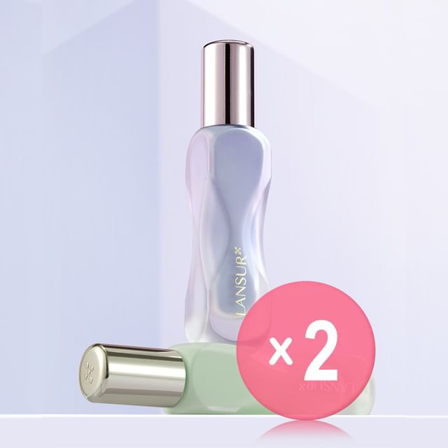 LANSUR-Glow Makeup Base Primer - 2 Shades 2pcs Bundle Set