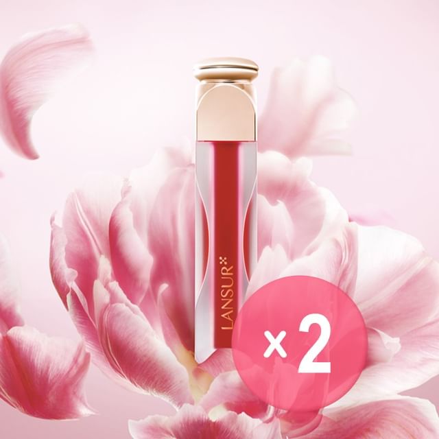 LANSUR-Long-lasting Matte Liquid Lipstick - 2 Colors 2pcs Bundle Set
