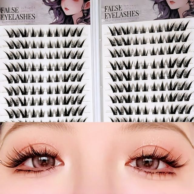 Lashie-Glue-Free False Eyelashes200 Clusters