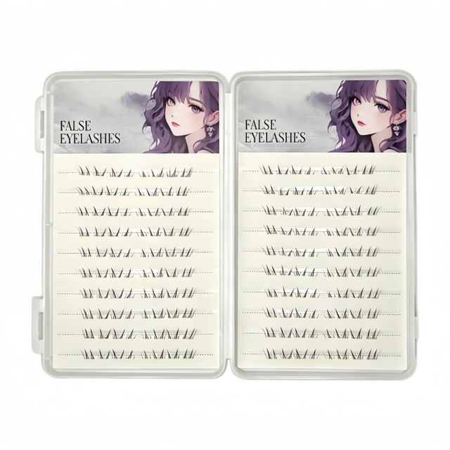 Lashie-Glue-Free Midsummer Night Lower eyelashes160 Clusters