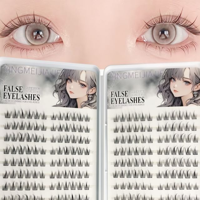 Lashie-Glue-Free Sunflower False Eyelashes240 Clusters