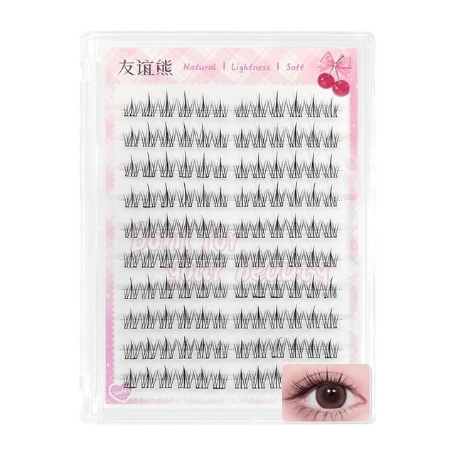 Lashie-Natural Glue-free Multipack False Eyelashes Cluster
