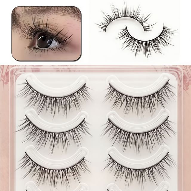 Lashie-Natural Wispy False Eyelashes