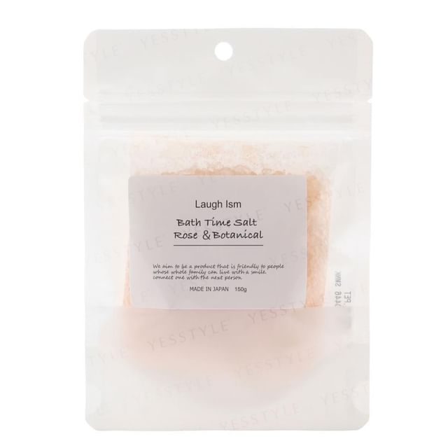 Laugh Ism-Bath Time Salt Rose Botanical