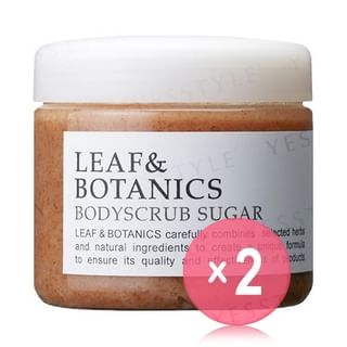 LEAF - BOTANICS-Body Scrub Sugar 2pcs Bundle Set