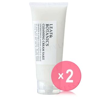 LEAF - BOTANICS-Cleansing Cream Sake 2pcs Bundle Set
