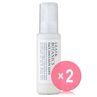 LEAF - BOTANICS-Face Emulsion Sake 2pcs Bundle Set