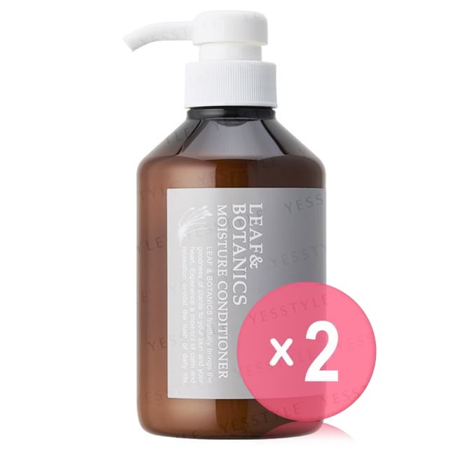 LEAF - BOTANICS-Moisture Conditioner 400ml 2pcs Bundle Set