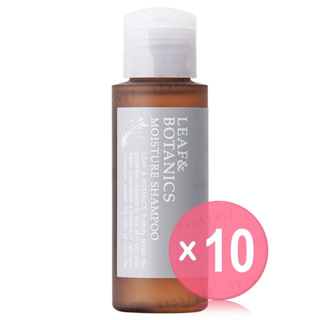 LEAF - BOTANICS-Moisture Shampoo 10pcs Bundle Set