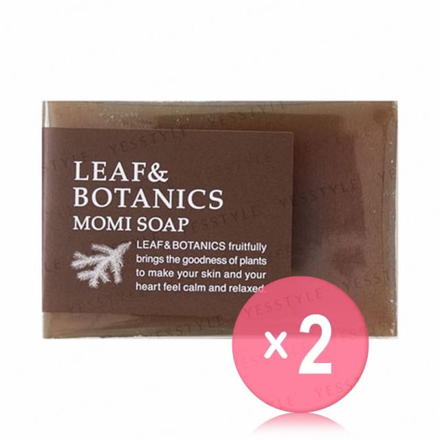 LEAF - BOTANICS-Momi Soap 2pcs Bundle Set