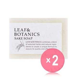 LEAF - BOTANICS-Sake Soap 2pcs Bundle Set
