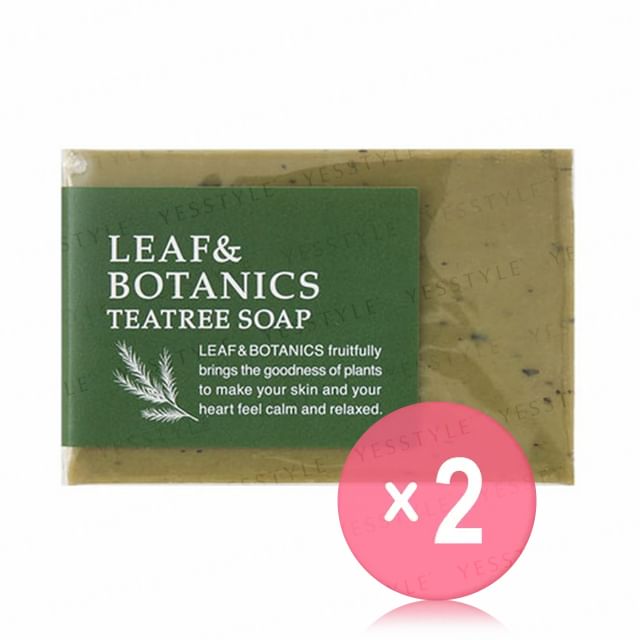 LEAF - BOTANICS-Teatree Soap 2pcs Bundle Set